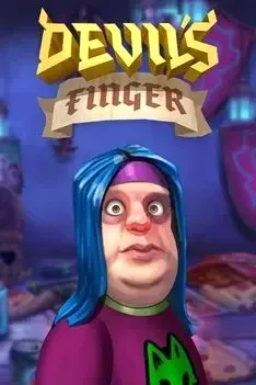 Devil’s Finger slot with creepy cartoon man