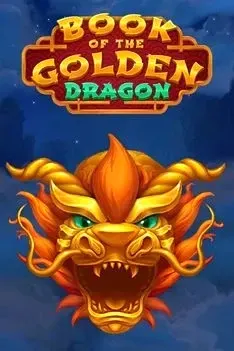 Book of the Golden Dragon slot with golden dragon head